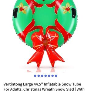 New! Inflatable Snow Tube